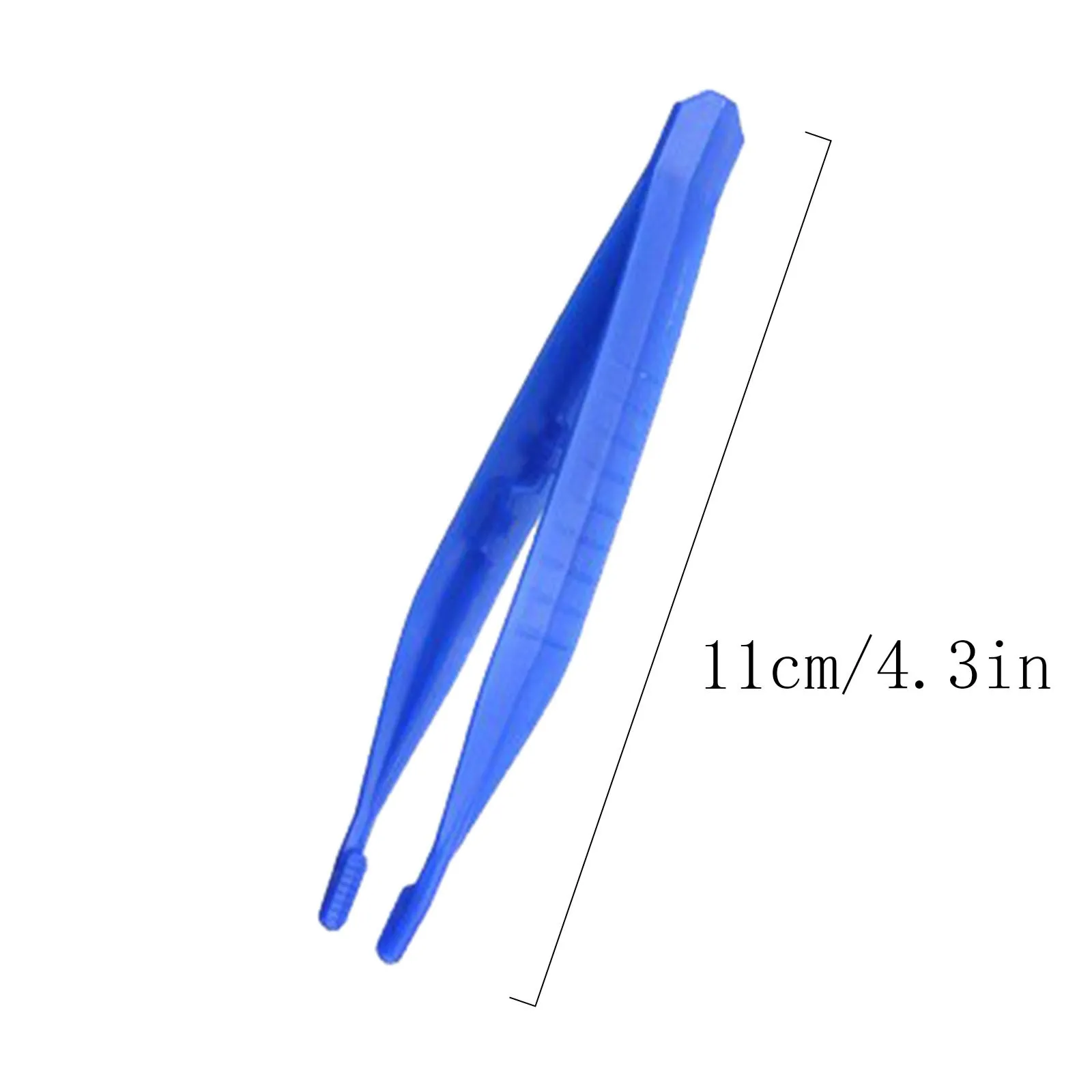 Plastic Tweezers 1/10pc Disposable Hygienic Small Craft Tweezers