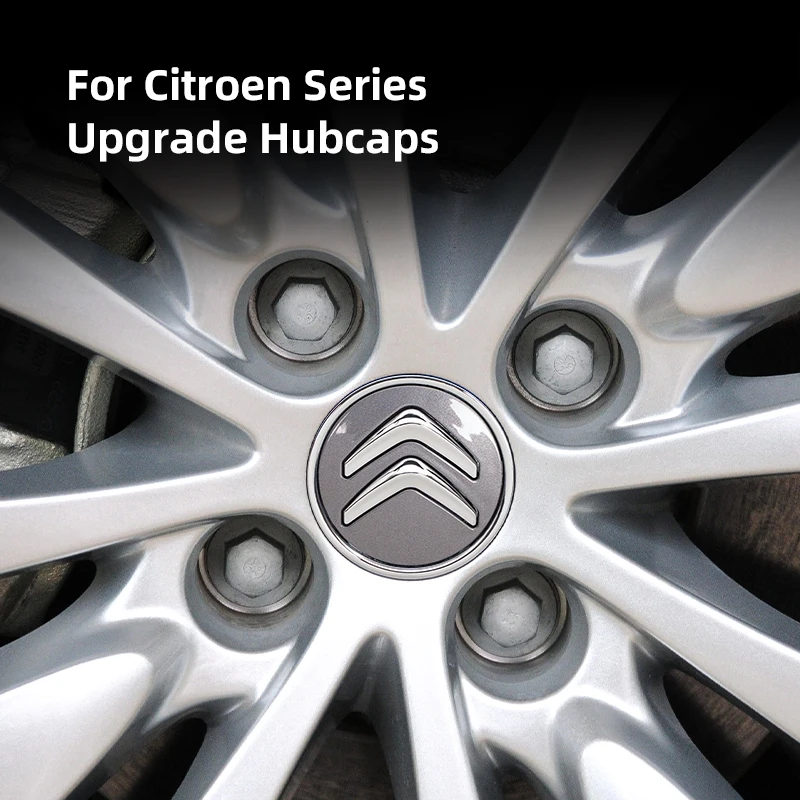 시트로엥 C1 DS3 C2 C3 Vts C4 Saxo C4L C5 C6 C8 Xsara C3-XR Picasso용 4개 자동차 휠 센터 커버 허브 캡 자동차 액세서리