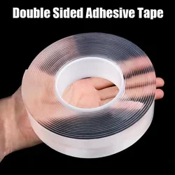 Ultra - Strong Transparent Reusable Double - Sided Adhesive Tape - Length 1 meter (20mm)