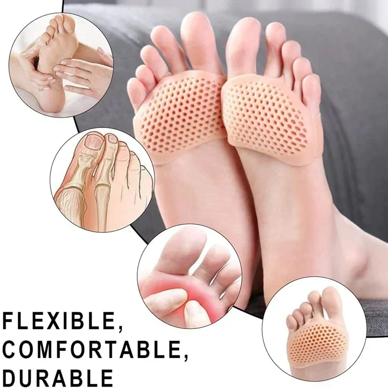 Silicone Heel Protectors Metatarsal Pads Forefoot Gel Pad Plantar Fasciitis Foot Pain Relief Inserts Foot Blister Care Cushions shoe insoles heel cushion insole heel patch insole heel cushion protector heel insoles heel protector patches heel protector pads heel protector forefoot pads forefoot cushion