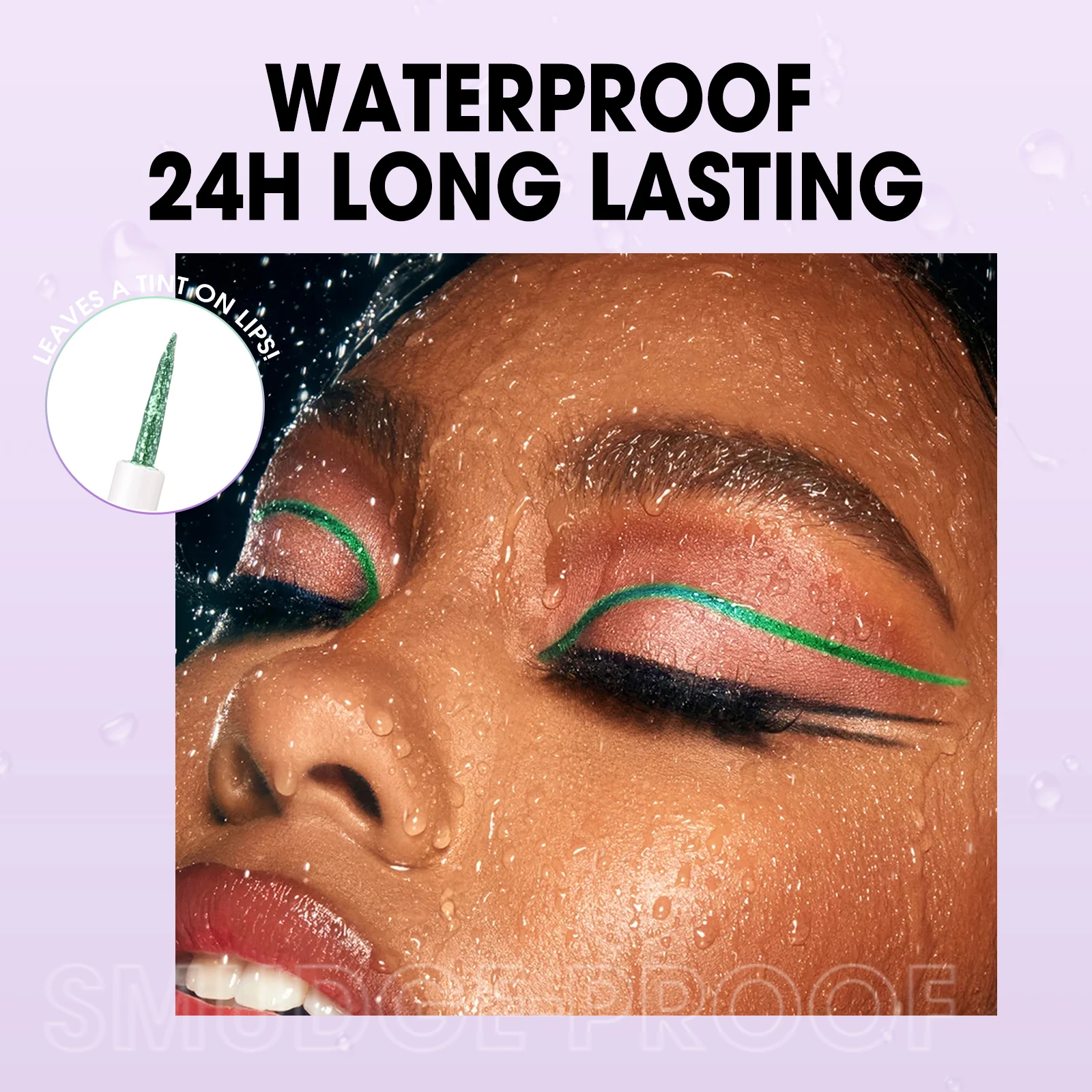 Chameleon Eyeliner set 8 Colors Long-lasting Waterproof Glitter liquid eyeshadow No smudging Fast-drying Eye makeup gift