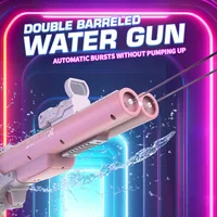 Beach Toy Automatic Water Gun Electric Summer Outdoor Large Capacity LED Water gun Children Boy Girls Adult Beach Party Toy Gift 2
