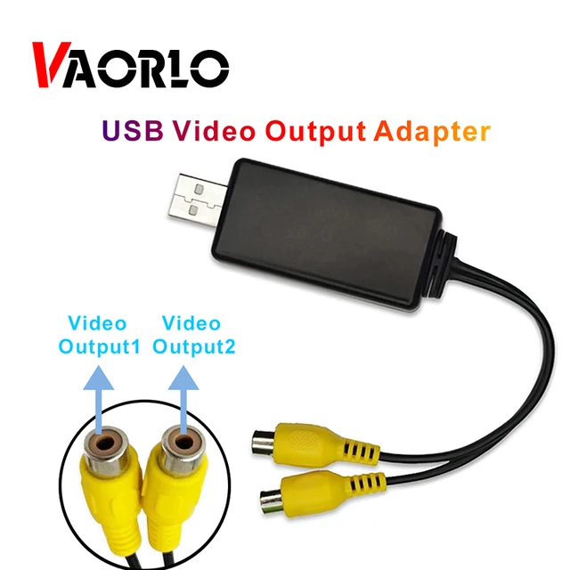Android Auto Disconnectandroid To Tv Converter - Usb Car Screen Adapter  With Rca Cable