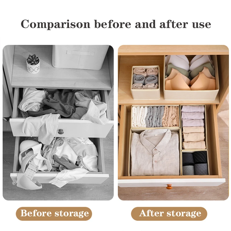 속옷 브래지어 양말 캐비닛 서랍 주최자 티셔츠 보관 바구니 옷장 보관 주최자 의류 주최자 보관 상자