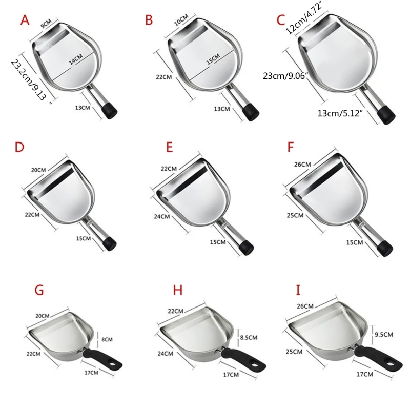 Mini Stainless Steel Garbage Shovel Small Handheld Dustpan Portable Tool for Home Bedroom Office Desktop Trash Cleaning Gadget 6