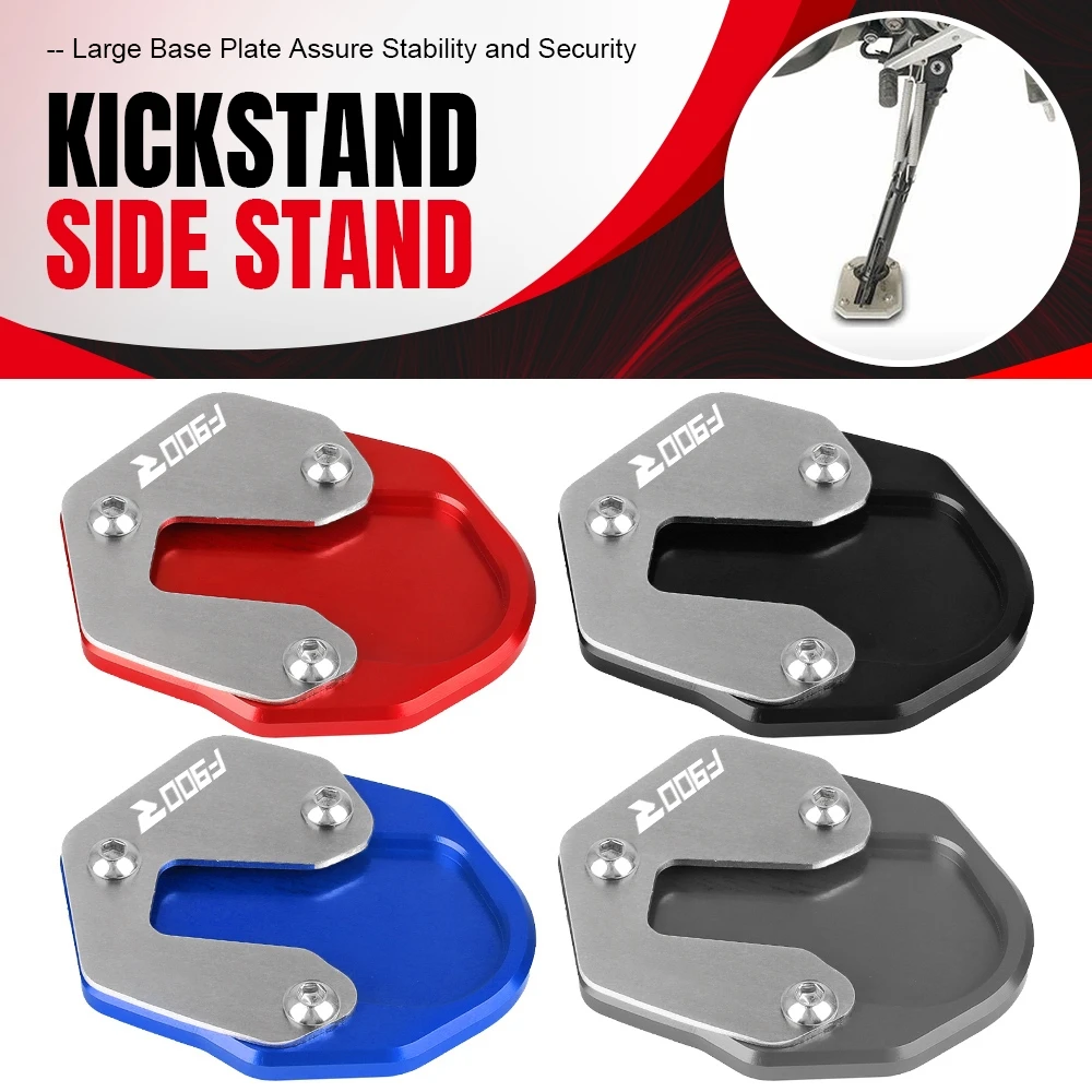 

Motorcycle Kickstand Foot Side Stand Plate Enlarge Extension Support FOR BMW F900XR F900R F 900 R F 900 XR 2019 2020 2022 2023