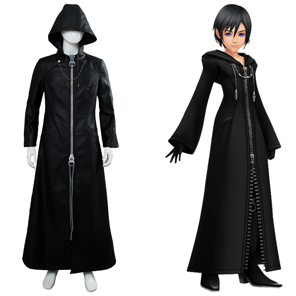 

Kingdom Hearts III Cosplay Costume Organization XIII Office Trench Coat Custom Made For Halloween Carnival Costumes