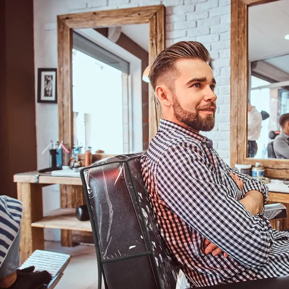 Set 6 Copri Schienale Per Sedie Da Salone - Trasparenti, In PVC, 51x40x12 Cm - Foto 6