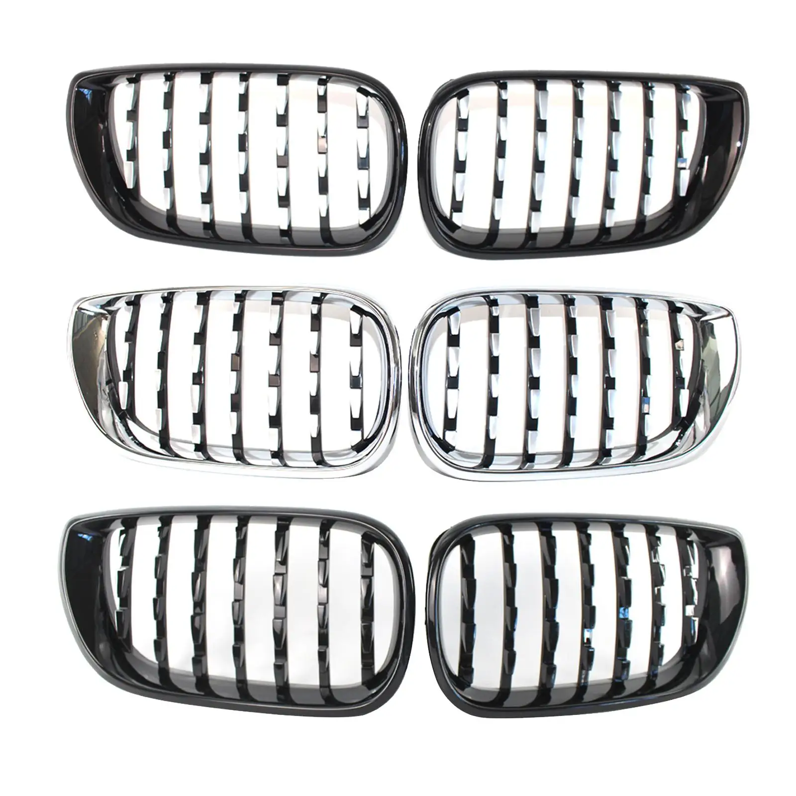 

Передняя решетка радиатора для BMW 3 серии, 4 двери, 2002, 2003, 2004, 2005, 1 пара