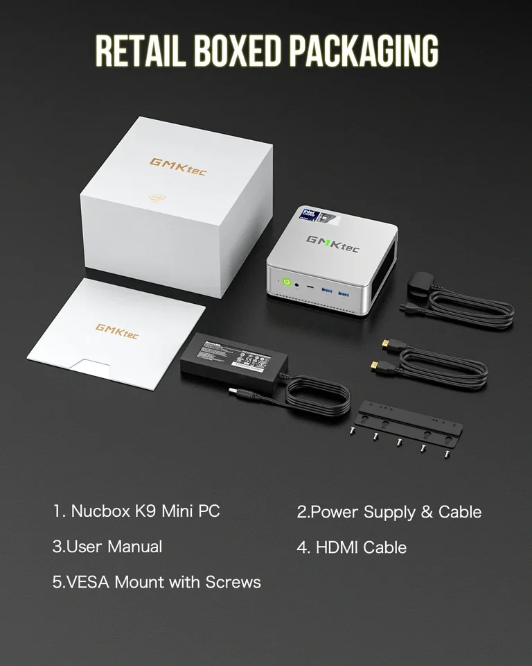 ミニPC GMKtec K9/Core Ultra 5 125H/office2021 Amazon.com: GMKtec Mini PC, K9 Intel Core Ultra 5 125H (Turbo 4.5