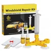 Windshield Repair Kit with Pressure Syringes Quick Fix Car Cracked Glass Windscreen Resin Sealer Auto Window Screen Polishing 1
