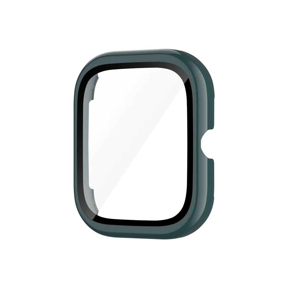 Durable PC + Tempered Glass Full Cover Smart Watch Protector