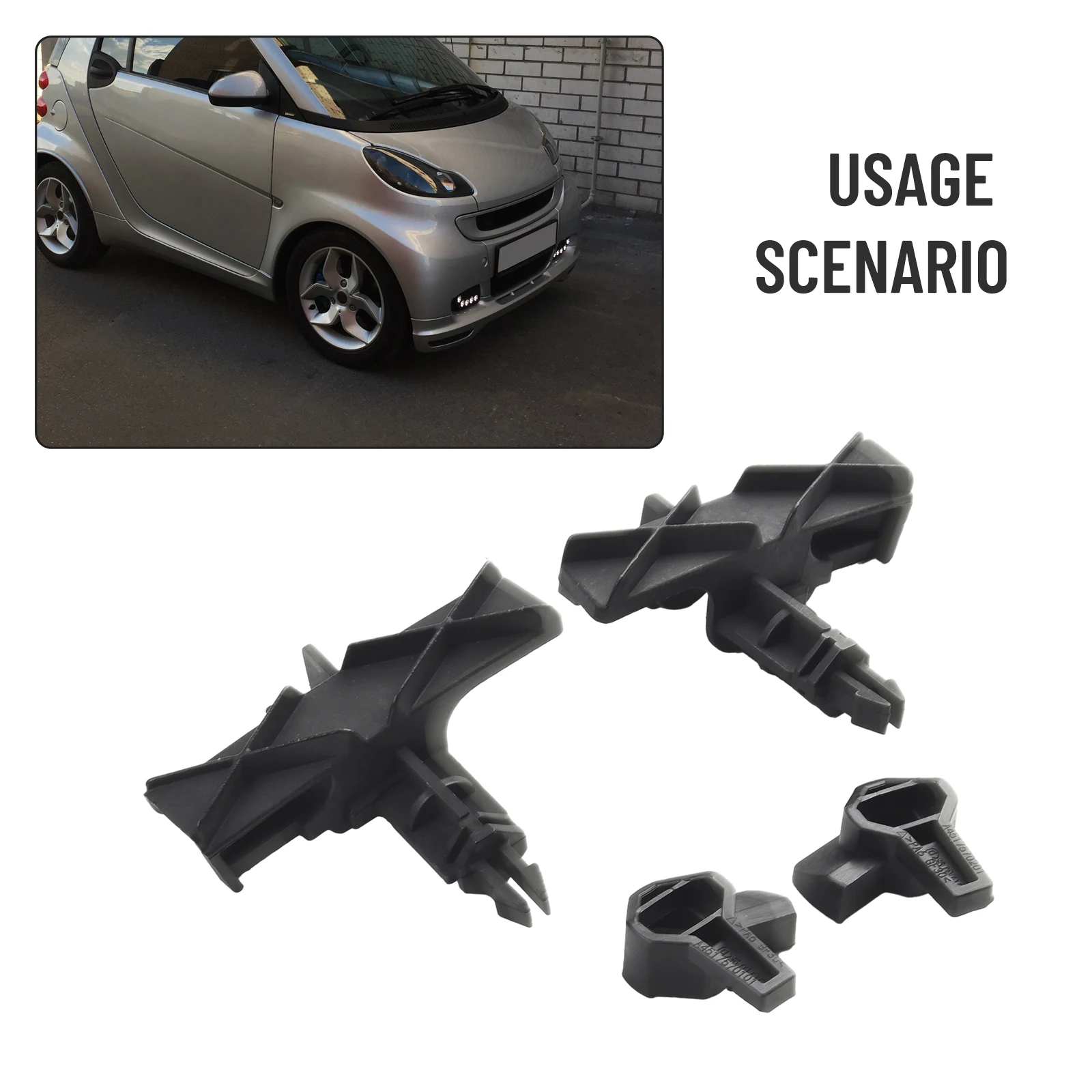 

Прочный механизм блокировки капюшона черный для Smart Fortwo 2008-2012 комплект замены для Smart Fortwo 2008-2012