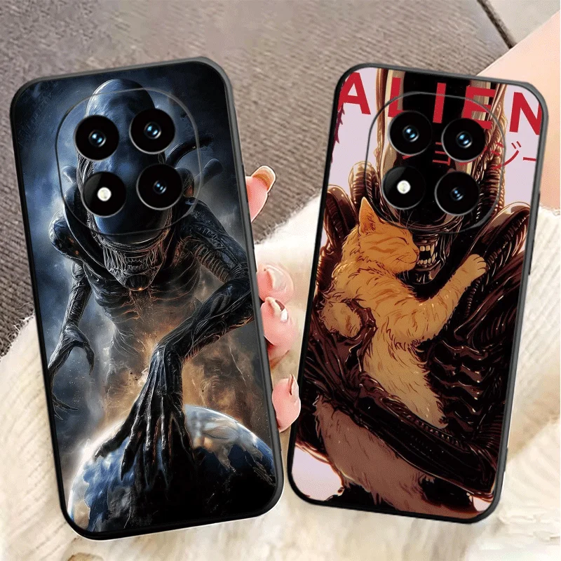 Cool A-Alien X-Xenomorph Soft Black Phone Case Cover