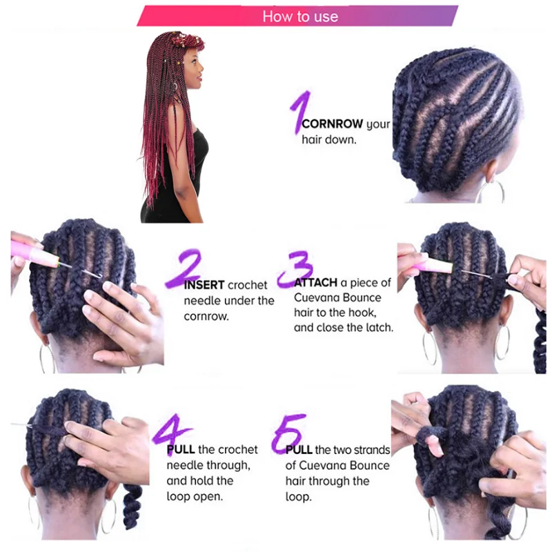 30 Inch Deep Wave Crochet Hair Extensions