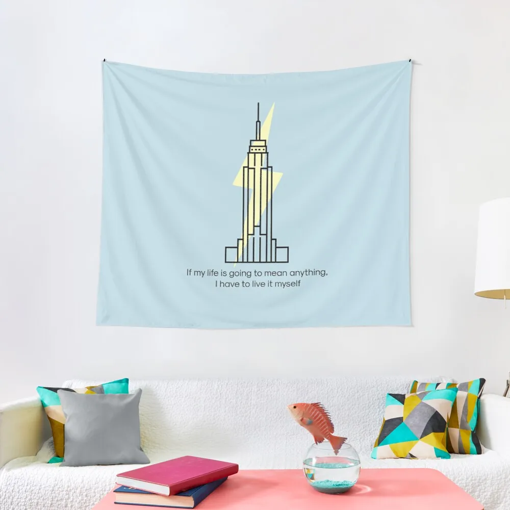 

The lightning thief Logo design Tapestry Wall Tapestry