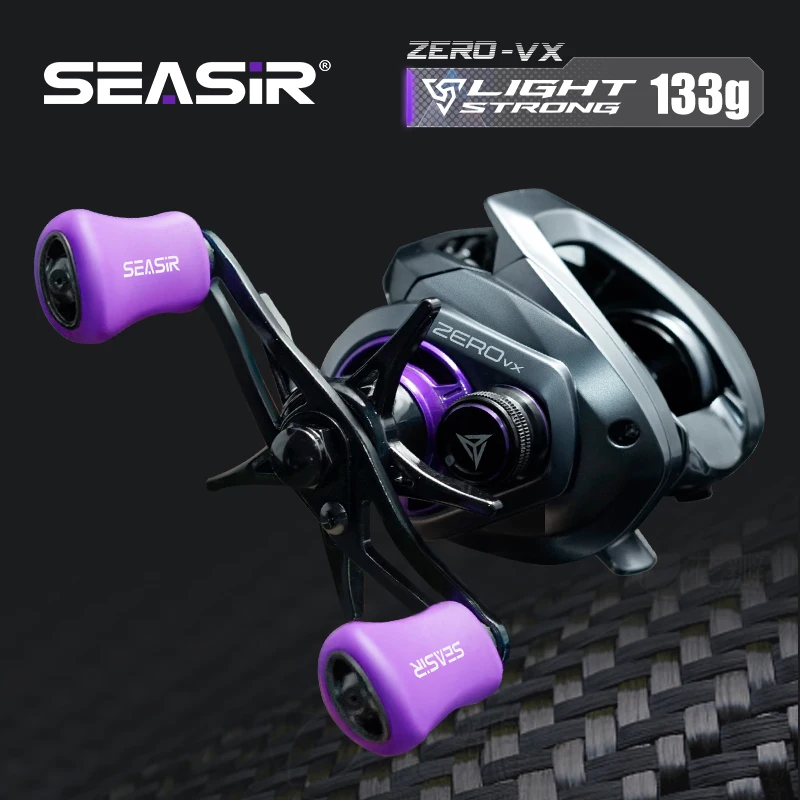 seasir ZERO-VX 左ハンドル 超軽量 133g BFS Seasir ZERO-VX 133g BFS Baitcasting Fishing Reel Ultralight
