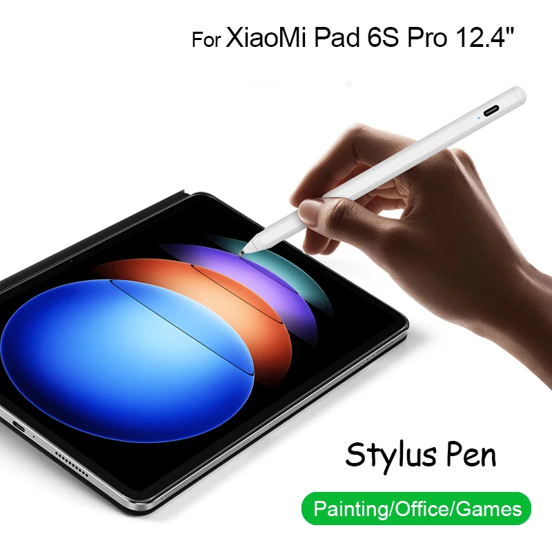Penna Stilo Per Xiaomi Pad 6 6S Pro 11 12.4 2024 Mi Pad 5 5Pro Mipad6 Max Redmi Pad Se Tablet Penna Schermo Touch Drawing Pen Pencil