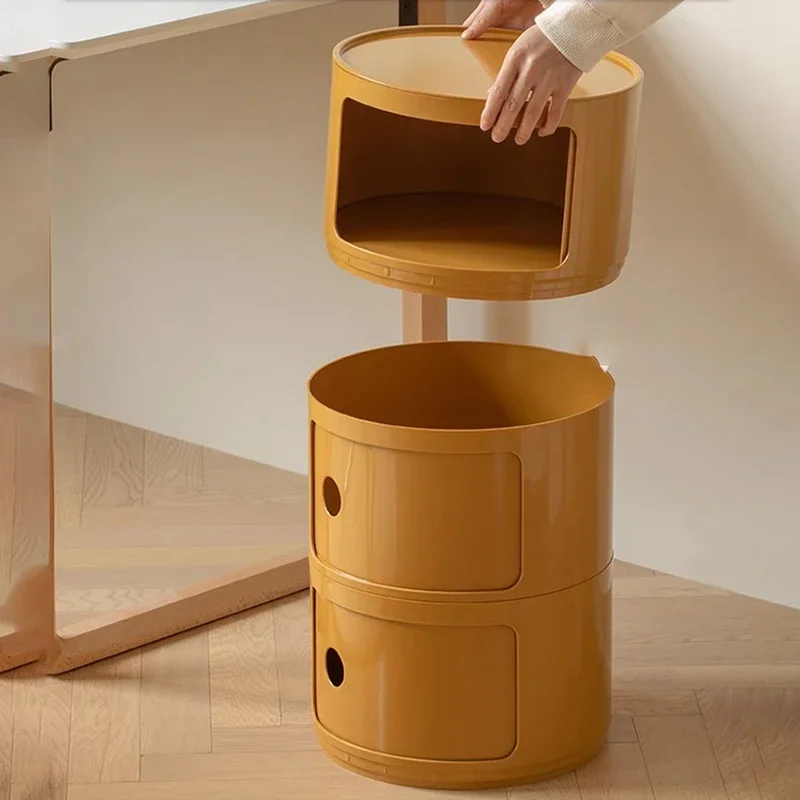Nightstand Children Bedside Nightstands Kids Cabinet Night Headboard Bookcase Nordic Round Nachtkastje Coffee Mesas Furniture