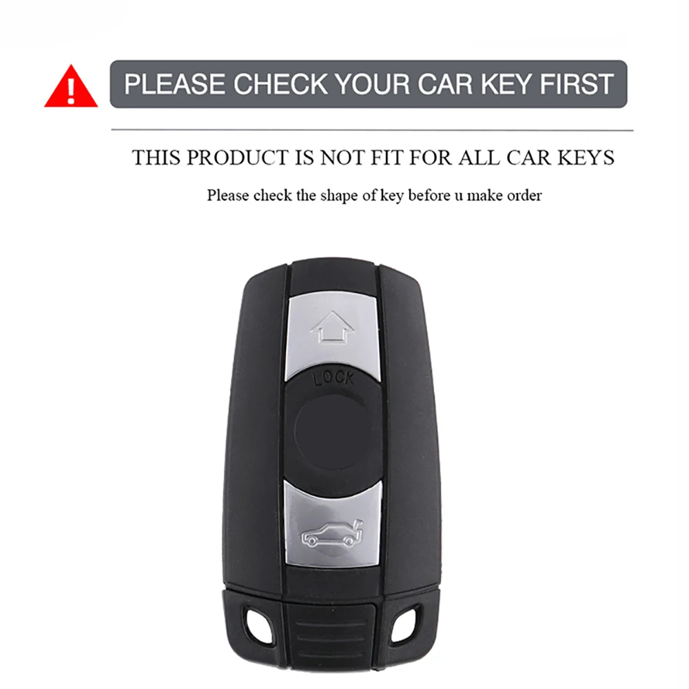 3 Buttons Remote Key Shell Smart Case For BMW 1 3 5 6 Series E60 E70 E71 E72 E82 E87 E88 E89 E90 E91 E92 X5 X6 Car Key