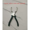 Fuel Line Clip Pipe Plier Disconnect Removal Tool Car Hose Clamp Plier Car Angled Clip Plier Tube Bundle Removal Repair 3