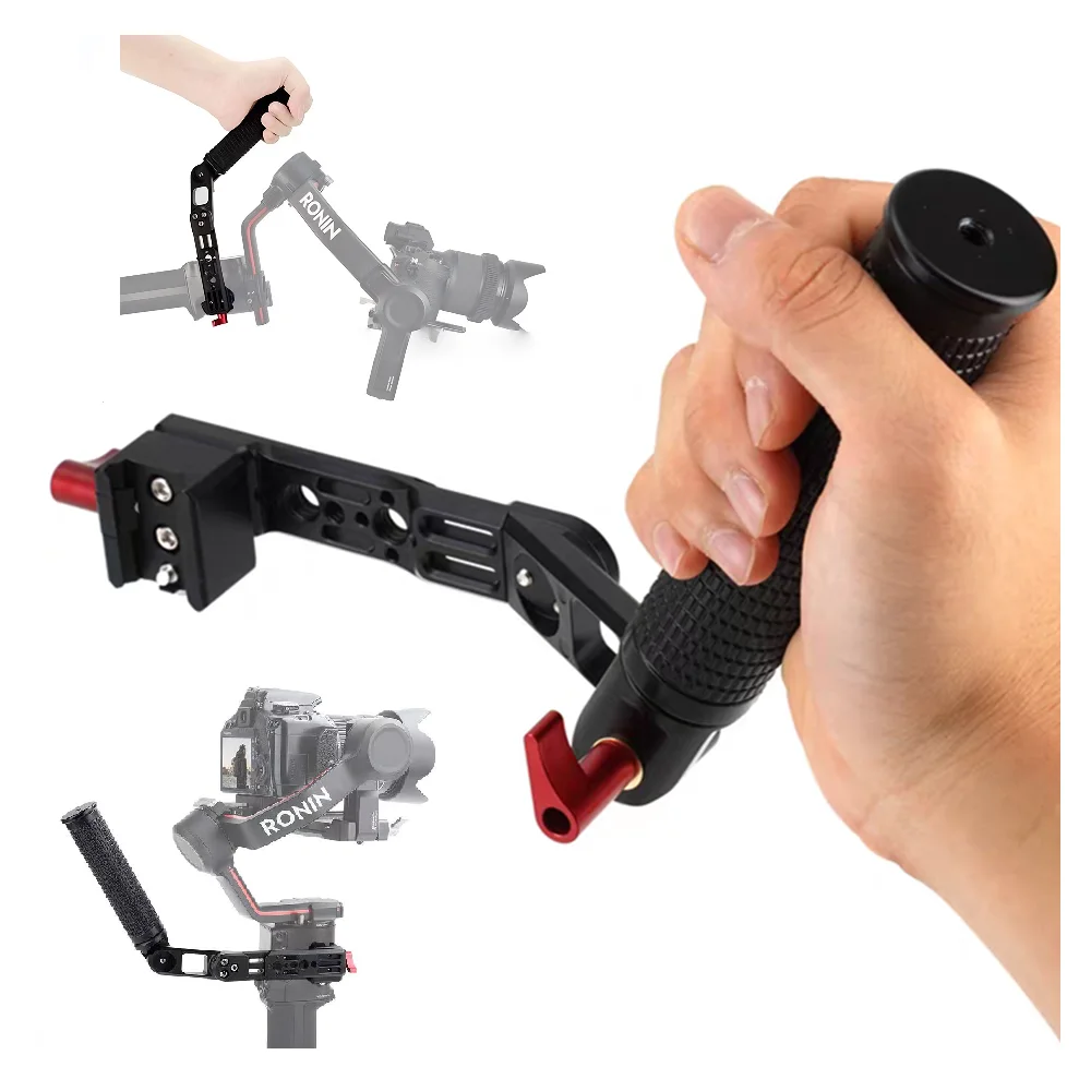 Poignée 360° Réglable pour DJI Stabilisateur - Support Nato