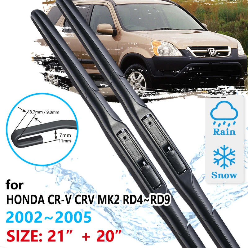 Car Front Wiper Blade For Honda CRV CRV MK2 20022005