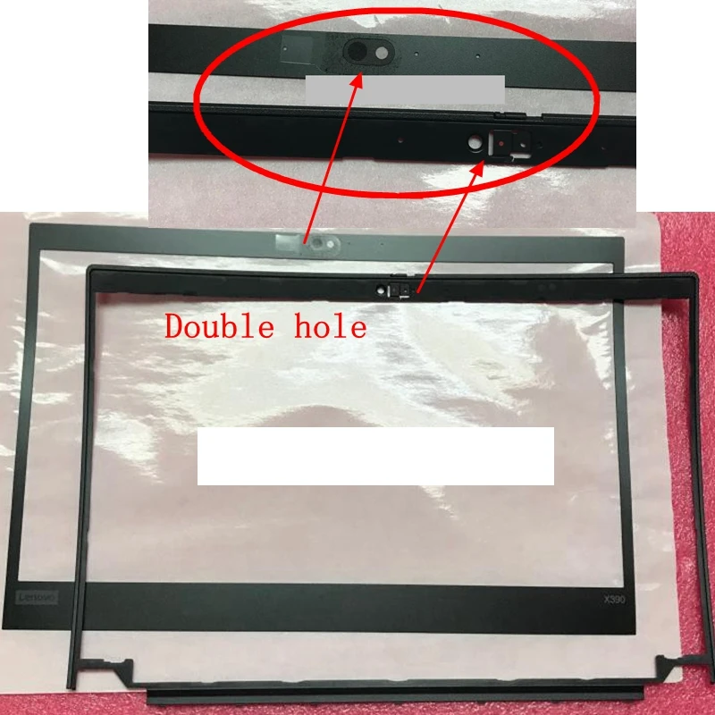 para Lenovo Thinkpad X390 X395 Lcd Moldura Capa Adesivo Case Quadro 02hl012 02hl009 Novo - Imagem 2