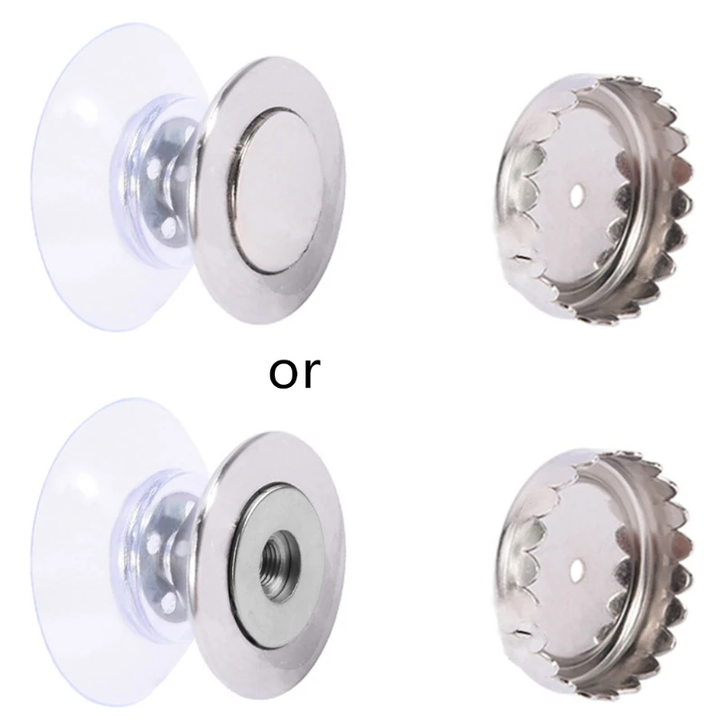 

Wall-mounted Magnetic Soap Holders Easy to Install Rustproof Drain Soap Saver