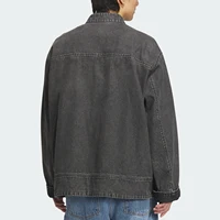 Adidas officiel véritable unisexe col montant Denim ample Tang costume veste JY8275 2