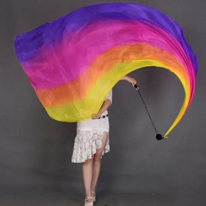 

Реальный шелк, искусственные стрейсеры, брошенные шарики для танца живота, реквизит для выступлений, аксессуар для танцевальных костюмов