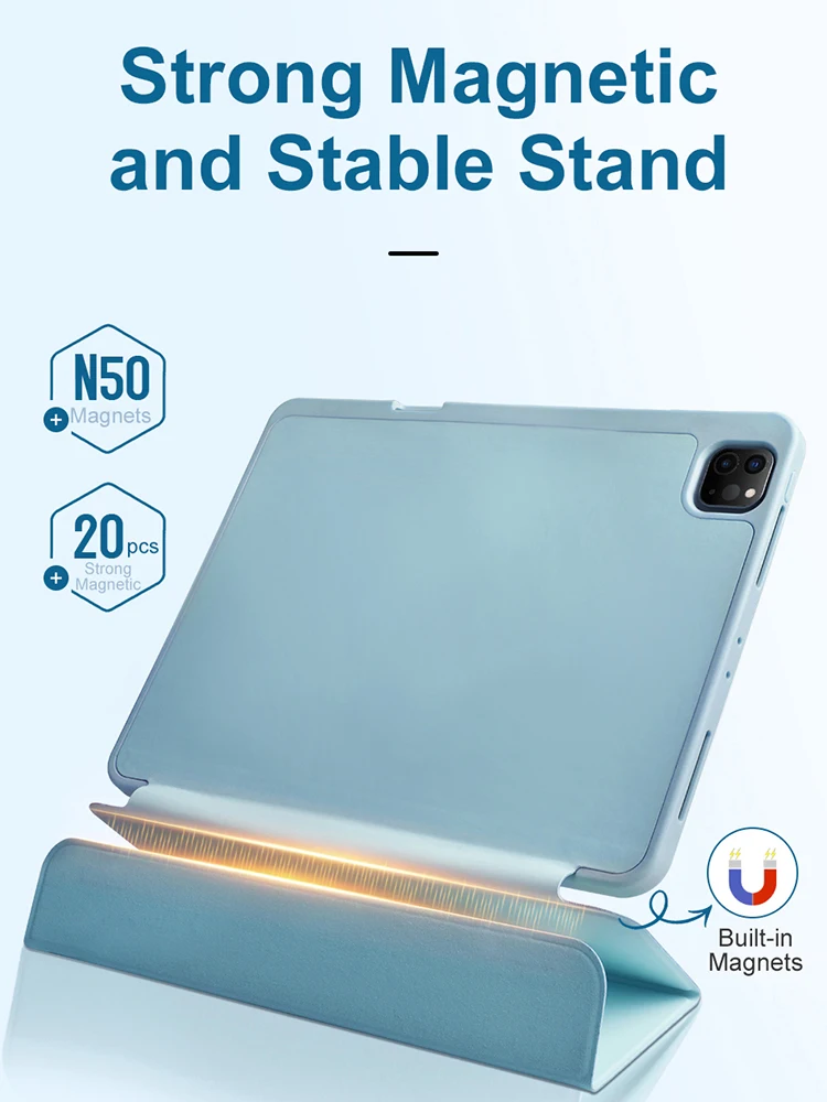 WiWU Shockproof Soft TPU Tablet Case with Pencil Slot