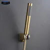 Handheld Shower Head Black Bathroom Accessories Stainless Steel High Pressure Water Saving Bath Hand Shower Multiple Colors 3