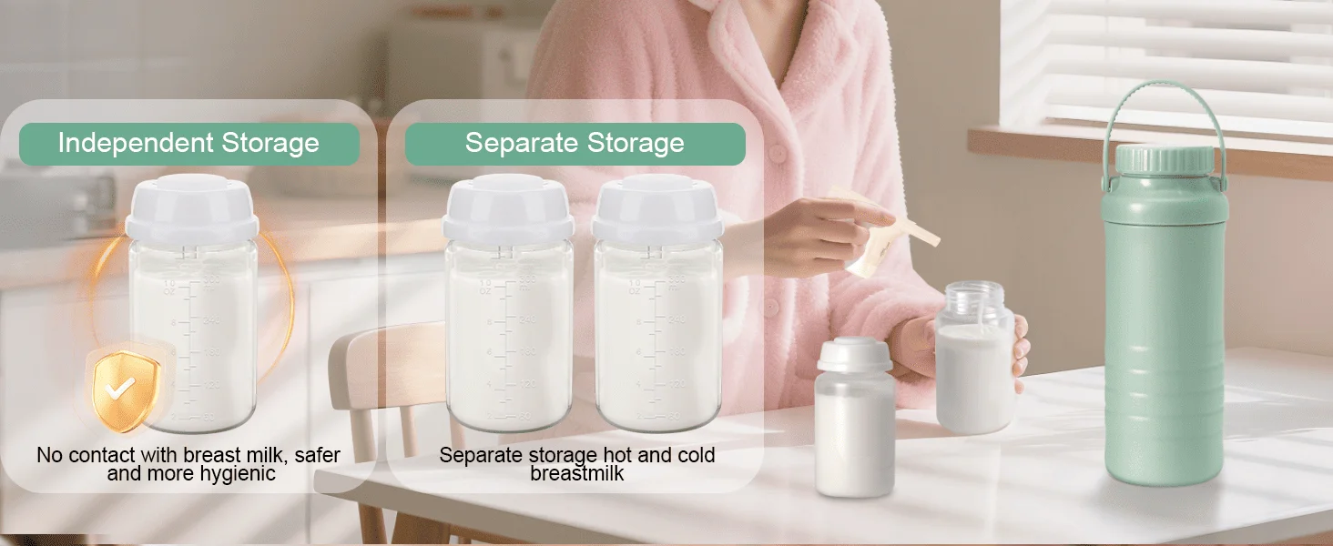 breastmilk cooler bottle
