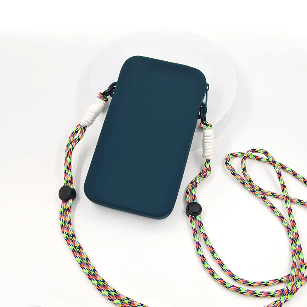 Fashion Silicone Waterproof Crossbody Bag with Large Capacity