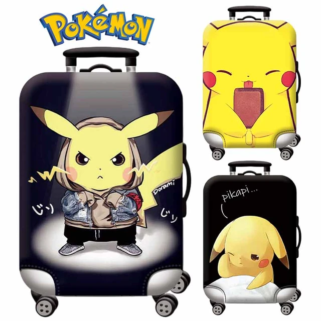 Pokemon Pikachu Luggage Cover Protective Suitcase CoverTravel The