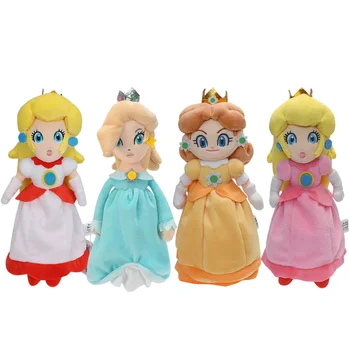 Princess Peach Rosalina Princess Daisy Princess Cute Plush Toys Cute Mario Bros Stuffed Dolls Girls Boys Birthday Christmas Gift