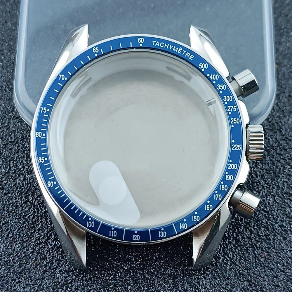 Men's Metal Watch Case - 39.7mm, 20mm Strap Compatible, Watch Accessories & Parts with Box