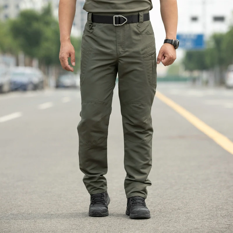 산악자전거 카고 바지 CASKYTE 위장 사이클링 팬츠 오토바이 방수 자전거 바지 큘로트 엔듀로 MTB 팬츠