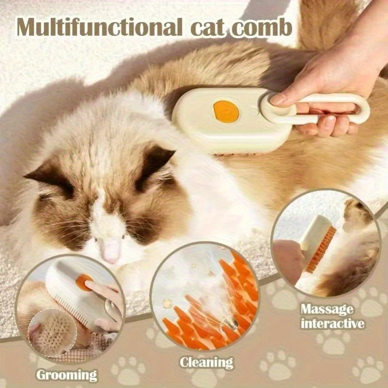 3-in-1 Steam Grooming Brush 6