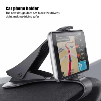 Supporto per Cruscotto Auto, Supporto Universale Regolabile per Telefono Cellulare e Dispositivi di Navigazione