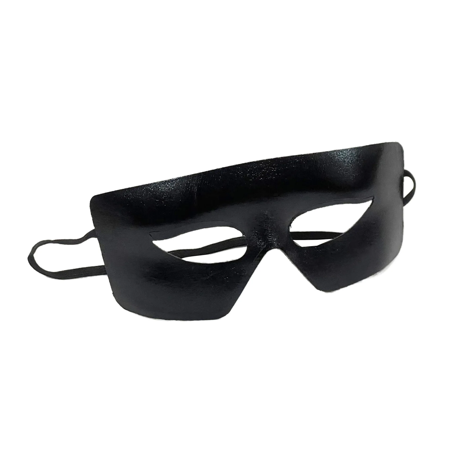 Black Samurai Sword Men's Black Half Face Mask Eyepatch Performance Dress Up Plastic Toys Sword Party Cosplay Props Kids Gift
