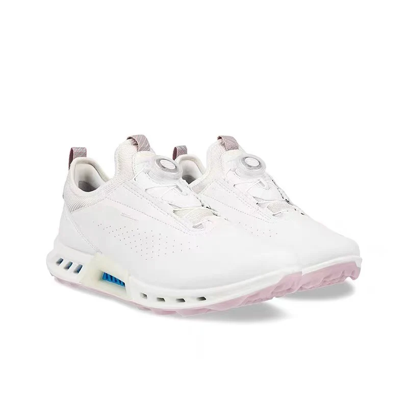 Women's Running Shoes-Comfortable Casual Leather Sports Golf Shoes with Anti-Slip Nails