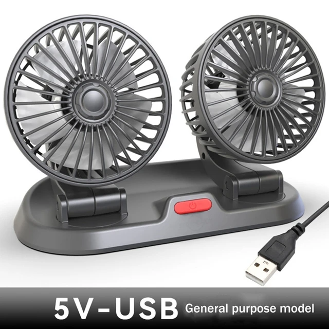 Ventilateur Portable De Voiture, 5V, USB