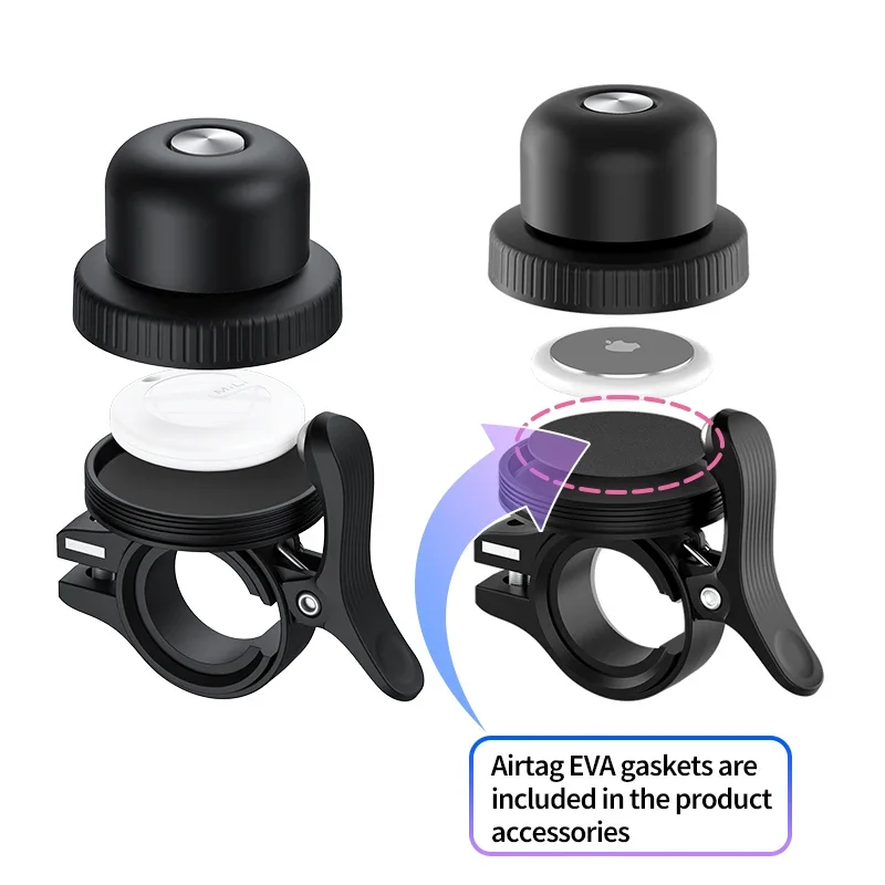 Bicycle Bell GPS locator Hidden locator APP Positioning Racking Anti-theft Device View Real-time Location Anti-los