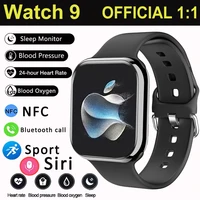 Watch 9 GPS Track Smart Watch Men Woman Heart rate Body temperature Bluetooth Call Waterproof Sports Smart Watch For Android iOS 1