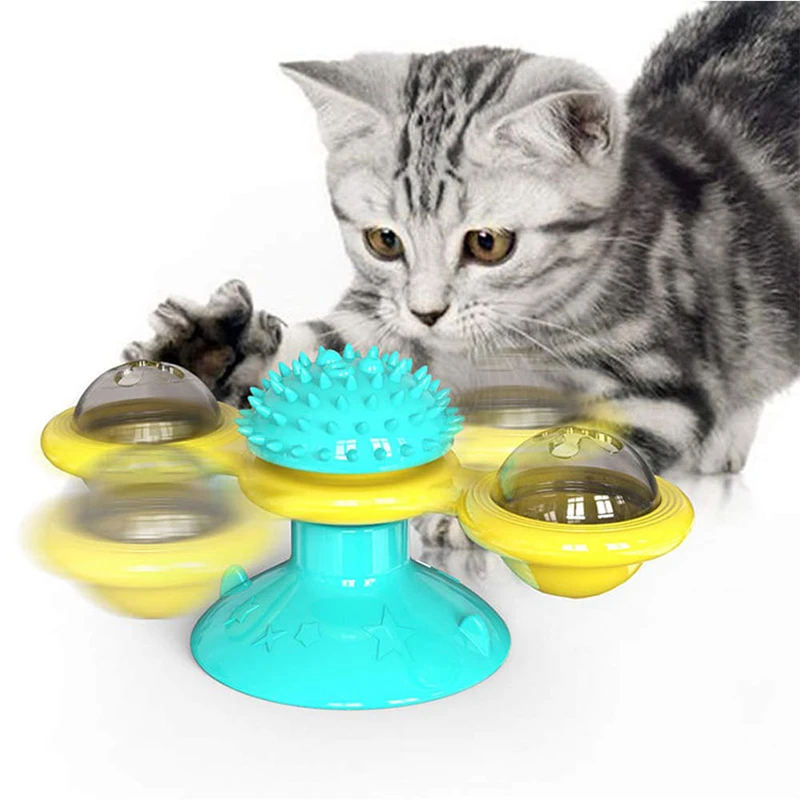 Tanio Wiatrak zabawka dla kota interaktywne