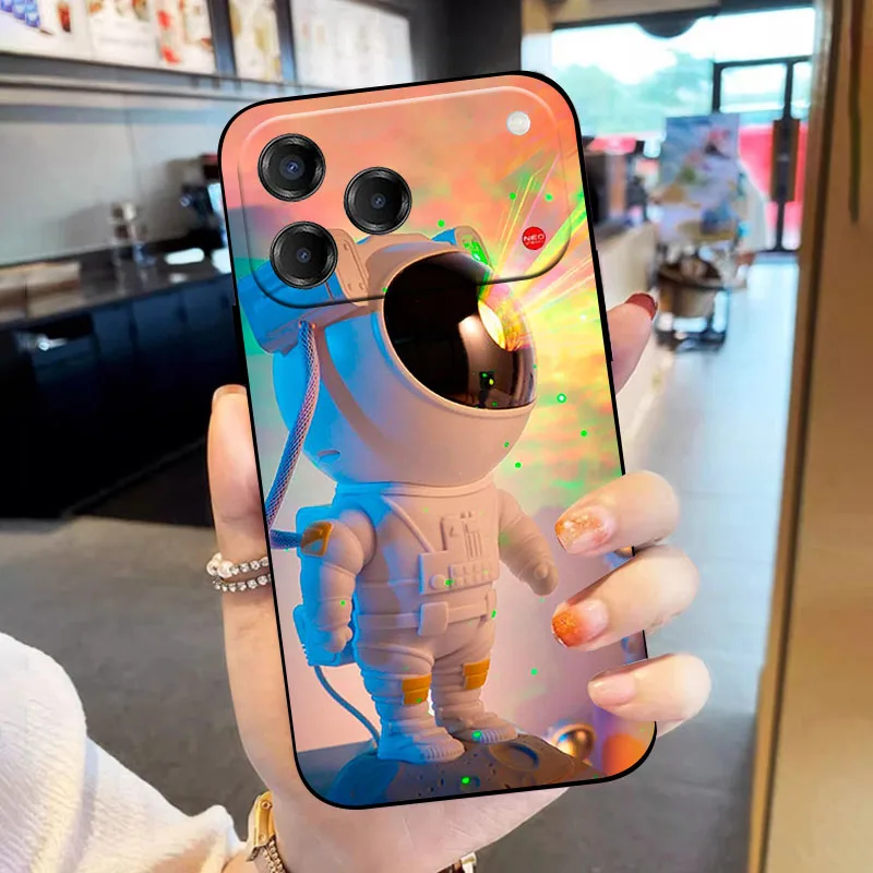 Stylish TPU Soft Silicone Protective Cover - Fashion Design Phone Case