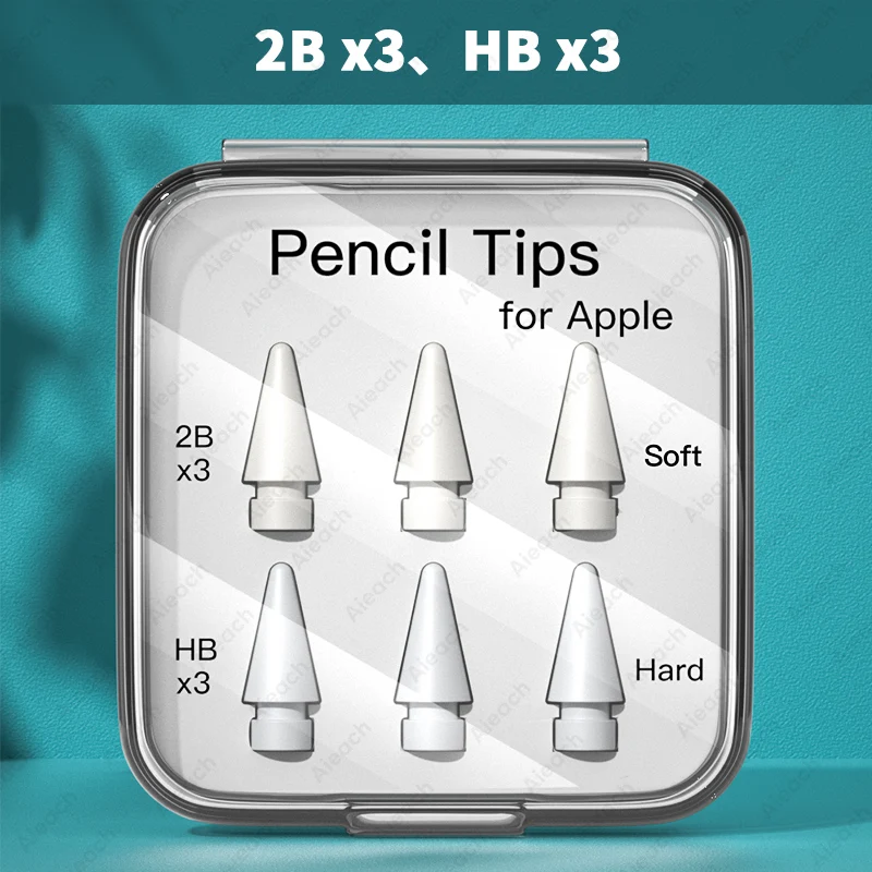 Premium Replacement Tips for Stylus Pen - Soft & Hard Variants, Double Layer Design, 3pcs/6pcs Set