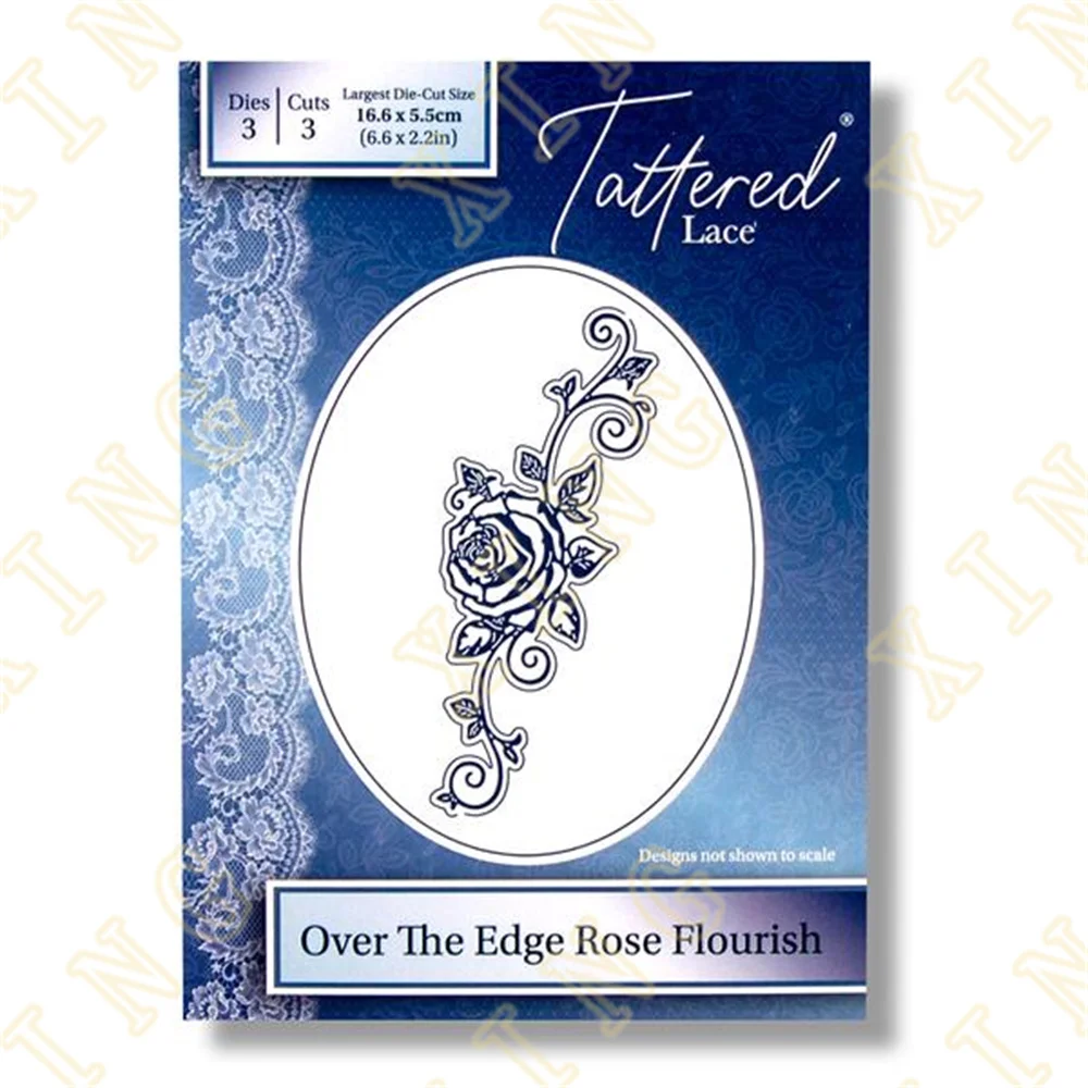 

New Flourish Metal Cutting Dies for Diy Scrapbooking Crafts Dies Cut Stencils Maker Photo Album Template Handmade Decoration